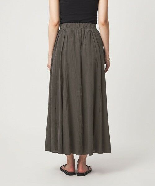 green label relaxing / グリーンレーベル リラクシング ロング・マキシ丈スカート | ボイル パネル フレア スカート | 詳細19