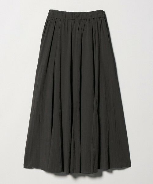 green label relaxing / グリーンレーベル リラクシング ロング・マキシ丈スカート | ボイル パネル フレア スカート | 詳細21