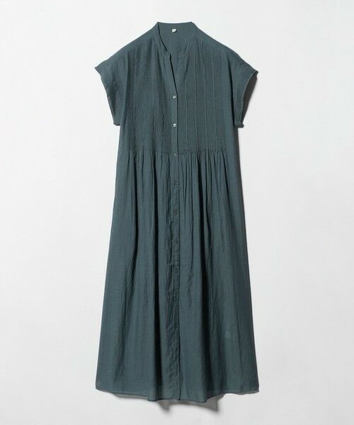 green label relaxing / グリーンレーベル リラクシング ロング・マキシ丈ワンピース | マイクロ ピンタック ワンピース | 詳細12