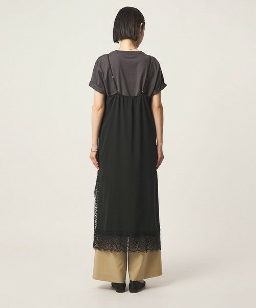 green label relaxing / グリーンレーベル リラクシング ロング・マキシ丈ワンピース | レース Vネック キャミソール ワンピース | 詳細16