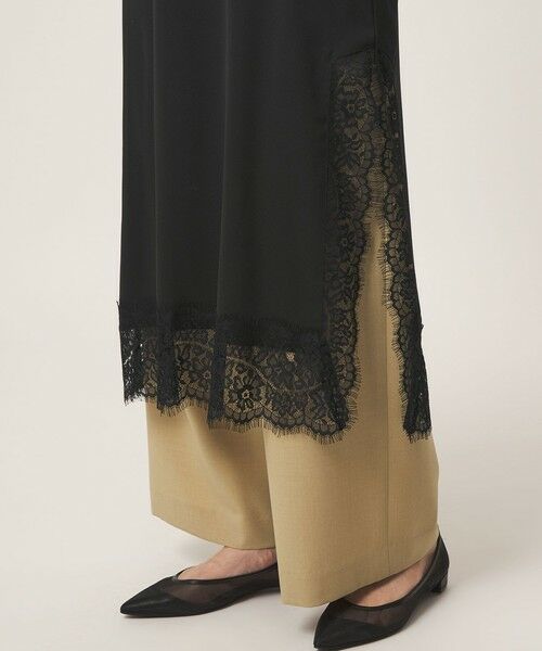 green label relaxing / グリーンレーベル リラクシング ロング・マキシ丈ワンピース | レース Vネック キャミソール ワンピース | 詳細19