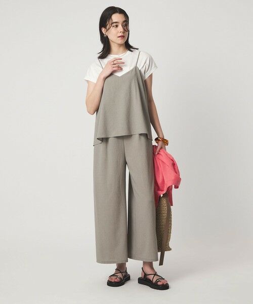 green label relaxing / グリーンレーベル リラクシング サロペット・オールインワン | ［size SHORT/TALLあり］ドライクロス オールインワン | 詳細10