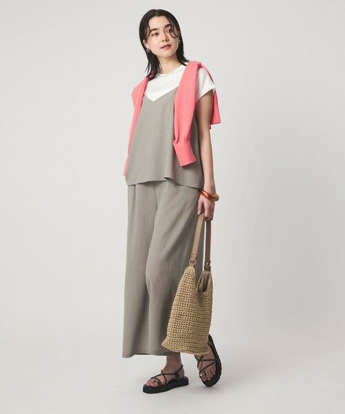 green label relaxing / グリーンレーベル リラクシング サロペット・オールインワン | ［size SHORT/TALLあり］ドライクロス オールインワン | 詳細12