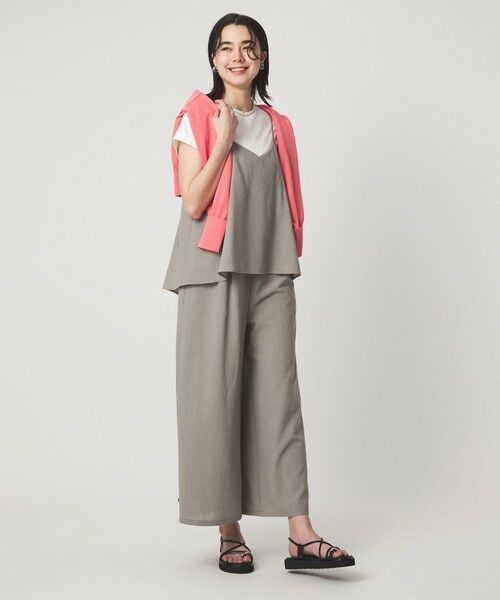 green label relaxing / グリーンレーベル リラクシング サロペット・オールインワン | ［size SHORT/TALLあり］ドライクロス オールインワン | 詳細13