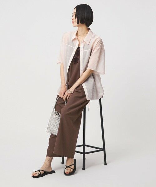 green label relaxing / グリーンレーベル リラクシング サロペット・オールインワン | ［size SHORT/TALLあり］ドライクロス オールインワン | 詳細10