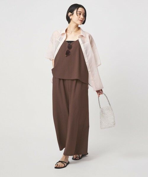 green label relaxing / グリーンレーベル リラクシング サロペット・オールインワン | ［size SHORT/TALLあり］ドライクロス オールインワン | 詳細12