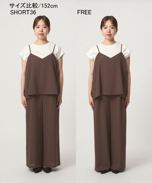 green label relaxing / グリーンレーベル リラクシング サロペット・オールインワン | ［size SHORT/TALLあり］ドライクロス オールインワン ストレッチ 通気性 | 詳細23