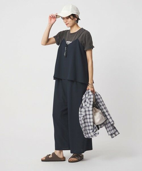 green label relaxing / グリーンレーベル リラクシング サロペット・オールインワン | ［size SHORT/TALLあり］ドライクロス オールインワン | 詳細17