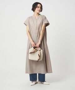 green label relaxing / グリーンレーベル リラクシング ロング・マキシ丈ワンピース | ［size SHORTあり］WONDER CLOTH スキッパー ワンピース