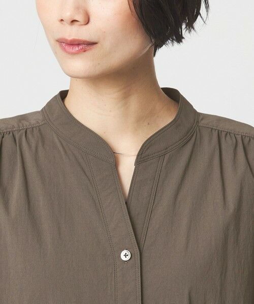 green label relaxing / グリーンレーベル リラクシング ロング・マキシ丈ワンピース | ［size SHORTあり］WONDER CLOTH スキッパー ワンピース | 詳細7