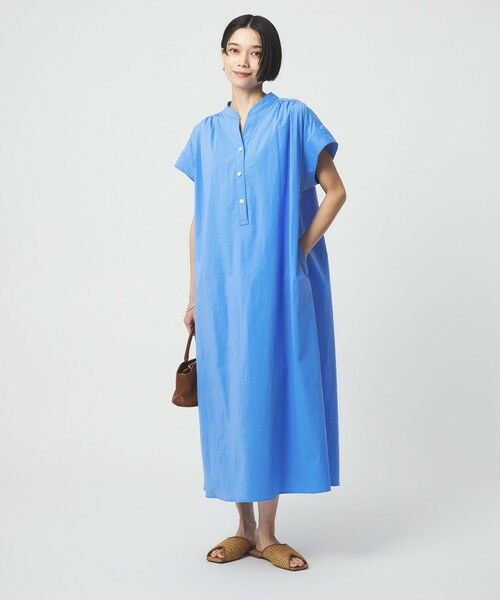 green label relaxing / グリーンレーベル リラクシング ロング・マキシ丈ワンピース | ［size SHORTあり］WONDER CLOTH スキッパー ワンピース | 詳細18