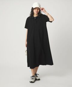 green label relaxing / グリーンレーベル リラクシング ロング・マキシ丈ワンピース | 【別注】＜LACOSTE＞ポロドレス