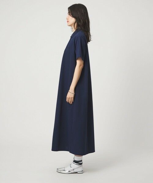 green label relaxing / グリーンレーベル リラクシング ロング・マキシ丈ワンピース | 【別注】＜LACOSTE＞ポロドレス | 詳細17