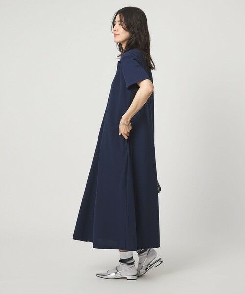 green label relaxing / グリーンレーベル リラクシング ロング・マキシ丈ワンピース | 【別注】＜LACOSTE＞ポロドレス | 詳細15