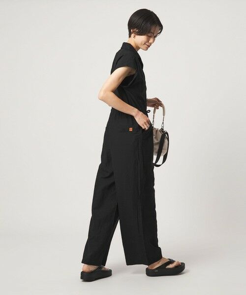 green label relaxing / グリーンレーベル リラクシング サロペット・オールインワン | 【別注】＜ UNIVERSAL OVERALL ＞ フレンチスリーブ オールインワン | 詳細3