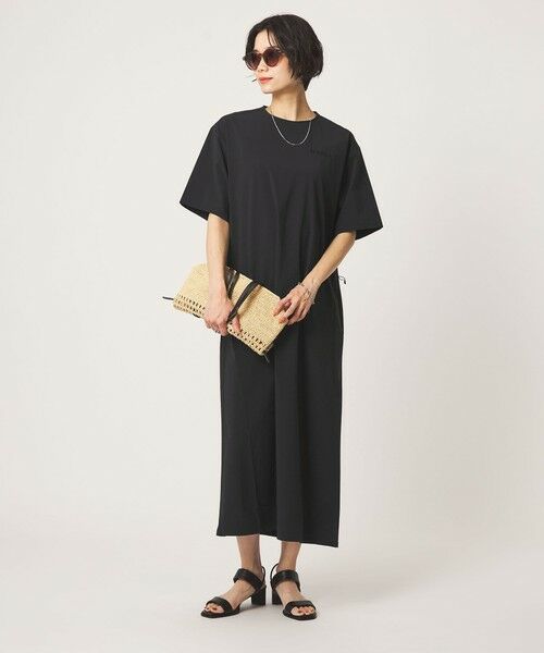 green label relaxing / グリーンレーベル リラクシング ロング・マキシ丈ワンピース | 【別注】＜Marmot＞ショートスリーブ ワンピース | 詳細1