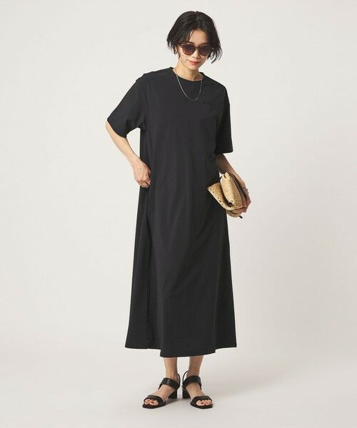 green label relaxing / グリーンレーベル リラクシング ロング・マキシ丈ワンピース | 【別注】＜Marmot＞ショートスリーブ ワンピース | 詳細2