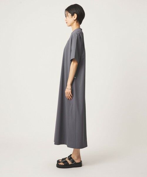 green label relaxing / グリーンレーベル リラクシング ロング・マキシ丈ワンピース | 【別注】＜Marmot＞ショートスリーブ ワンピース | 詳細16