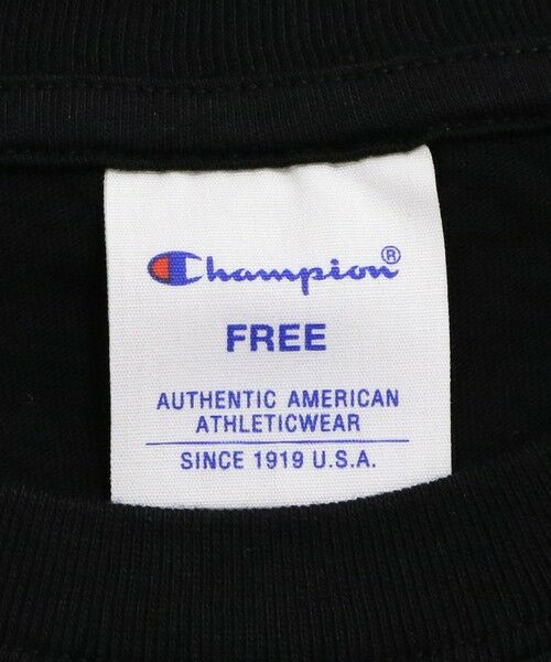 green label relaxing / グリーンレーベル リラクシング ロング・マキシ丈ワンピース | 【別注】＜Champion＞ショートスリーブ フレア Tシャツ ワンピース | 詳細12