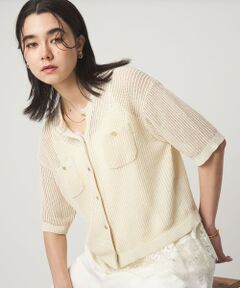 green label relaxing / グリーンレーベル リラクシング カーディガン・ボレロ | 【結論シリーズ】デイリーメッシュカーデ ウォッシャブル
