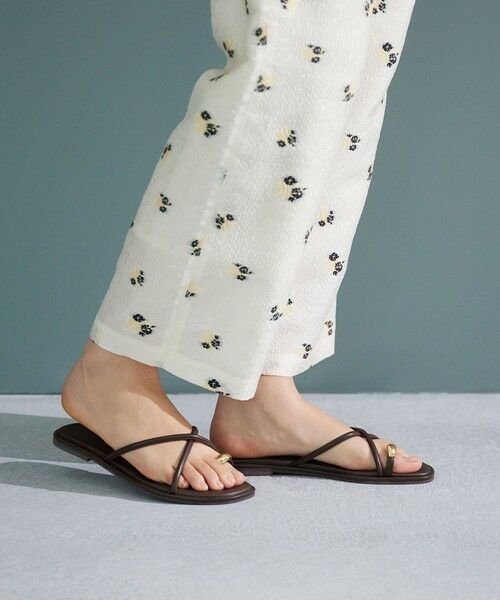 green label relaxing / グリーンレーベル リラクシング サンダル | 【結論シリーズ】リングエアサンダル（DK.BROWN）