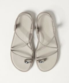 green label relaxing / グリーンレーベル リラクシング サンダル | メタルトング プラット サンダル