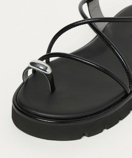 green label relaxing / グリーンレーベル リラクシング サンダル | メタルトング プラット サンダル | 詳細5