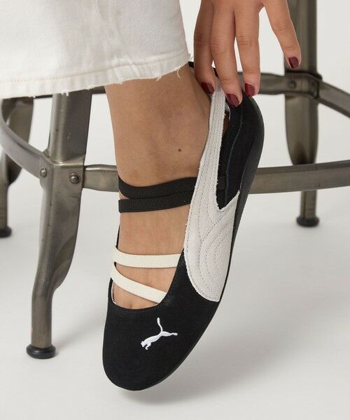 green label relaxing / グリーンレーベル リラクシング スニーカー | ＜PUMA＞スピードキャット バレエ SD スニーカー（BLACK）