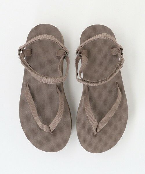 green label relaxing / グリーンレーベル リラクシング サンダル | ＜TEVA＞フラットフォーム サンダル スリム | 詳細9