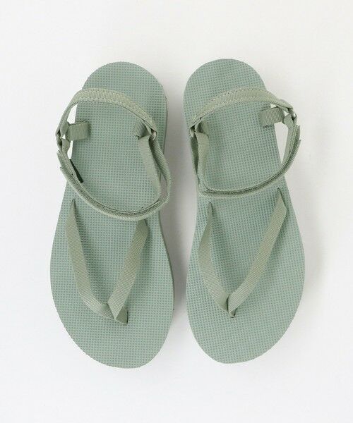 green label relaxing / グリーンレーベル リラクシング サンダル | ＜TEVA＞フラットフォーム サンダル スリム | 詳細20