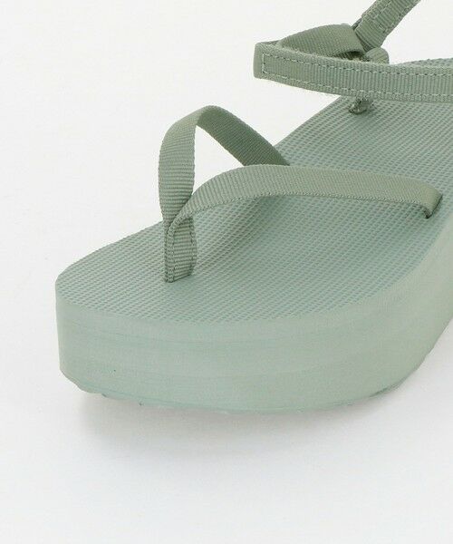 green label relaxing / グリーンレーベル リラクシング サンダル | ＜TEVA＞フラットフォーム サンダル スリム | 詳細21