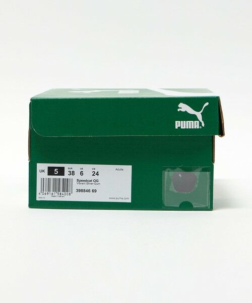 green label relaxing / グリーンレーベル リラクシング スニーカー | 【WEB限定】<PUMA>スピードキャット OG スニーカー | 詳細14