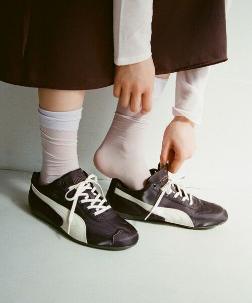 green label relaxing / グリーンレーベル リラクシング スニーカー | 【別注】＜PUMA＞スピードキャット サテン スニーカー | 詳細1