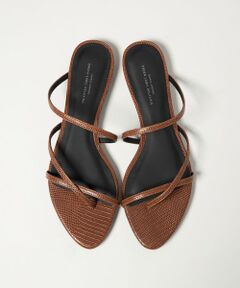 green label relaxing / グリーンレーベル リラクシング サンダル | ライン フラット サンダル