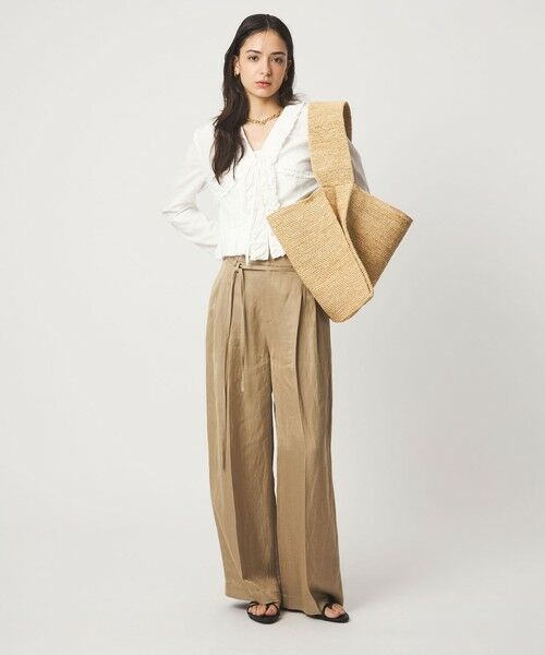 green label relaxing / グリーンレーベル リラクシング サンダル | ライン フラット サンダル | 詳細1