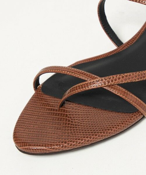 green label relaxing / グリーンレーベル リラクシング サンダル | ライン フラット サンダル | 詳細6
