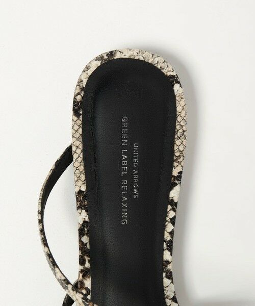 green label relaxing / グリーンレーベル リラクシング サンダル | ライン フラット サンダル | 詳細21