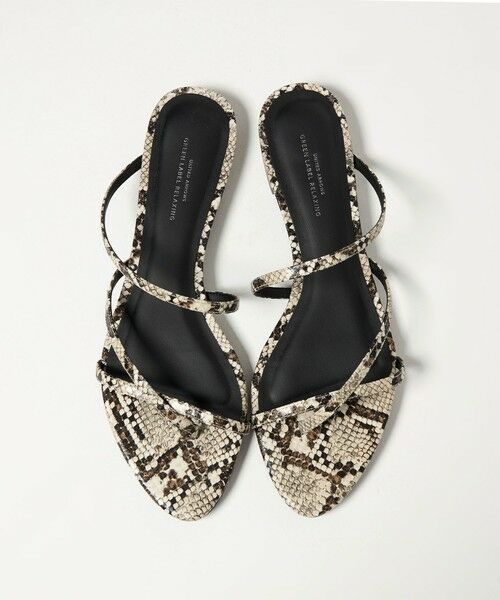 green label relaxing / グリーンレーベル リラクシング サンダル | ライン フラット サンダル | 詳細15