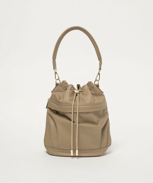 green label relaxing / グリーンレーベル リラクシング ショルダーバッグ | 【WEB限定】＜PARTE＞ポケットドロスト バッグ  はっ水（MOCA）