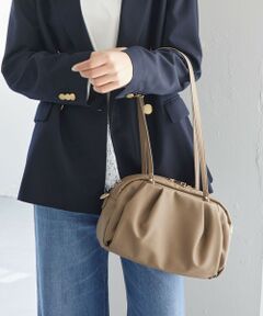 green label relaxing / グリーンレーベル リラクシング ショルダーバッグ | ＜PARTE＞2WAYギャザーボストンバッグ はっ水