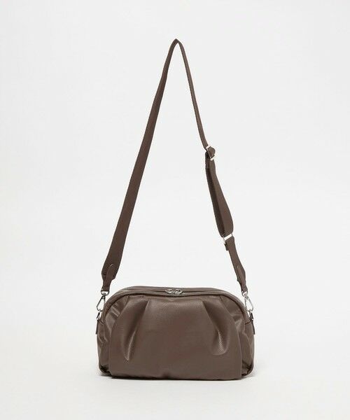 green label relaxing / グリーンレーベル リラクシング ショルダーバッグ | ＜PARTE＞2WAYギャザーボストンバッグ はっ水 | 詳細9