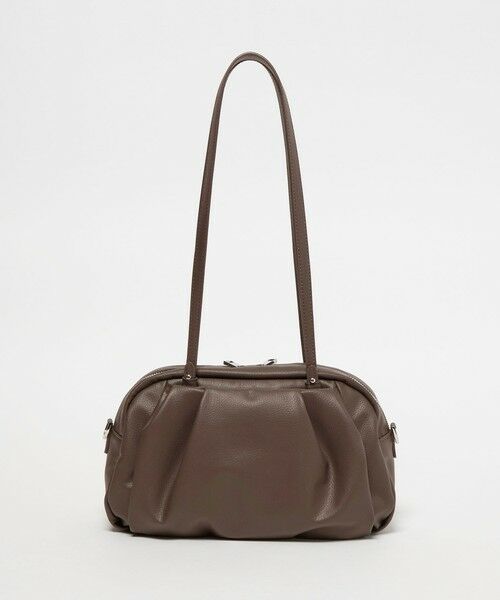 green label relaxing / グリーンレーベル リラクシング ショルダーバッグ | ＜PARTE＞2WAYギャザーボストンバッグ はっ水 | 詳細12