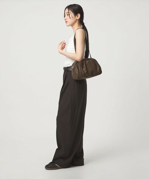 green label relaxing / グリーンレーベル リラクシング ショルダーバッグ | ＜PARTE＞2WAYギャザーボストンバッグ はっ水 | 詳細2