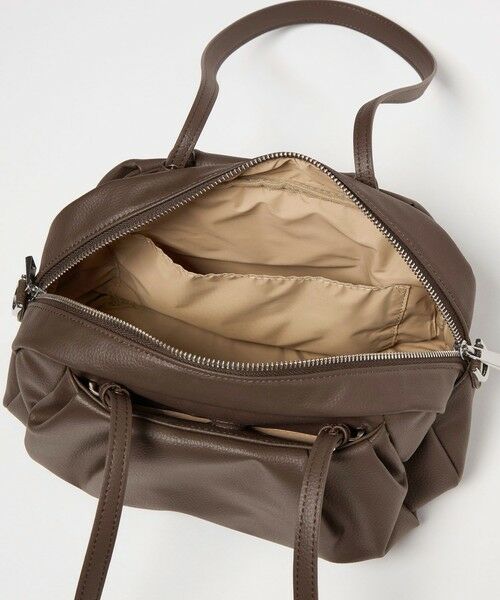 green label relaxing / グリーンレーベル リラクシング ショルダーバッグ | ＜PARTE＞2WAYギャザーボストンバッグ はっ水 | 詳細22