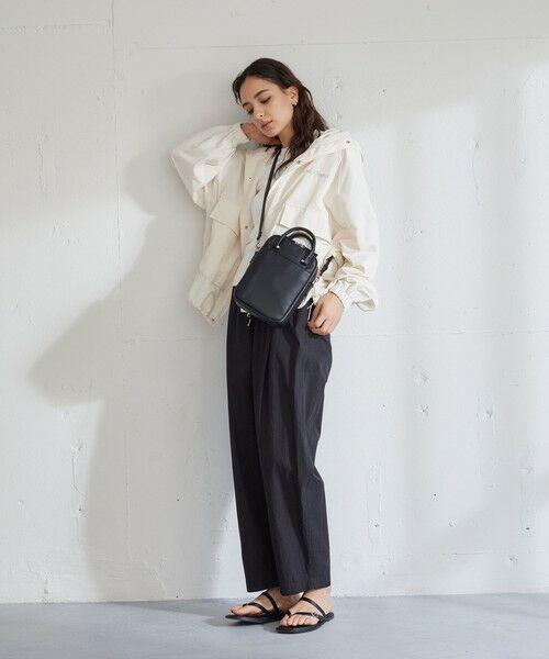 green label relaxing / グリーンレーベル リラクシング ショルダーバッグ | ＜PARTE＞2WAY マルチポーチ型 ショルダーバッグ | 詳細5