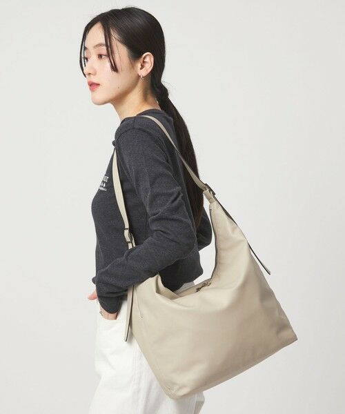 green label relaxing / グリーンレーベル リラクシング ショルダーバッグ | 【WEB限定】＜PARTE＞ダブルバックル 2WAYショルダーバッグ  はっ水 | 詳細18