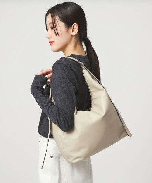 green label relaxing / グリーンレーベル リラクシング ショルダーバッグ | 【WEB限定】＜PARTE＞ダブルバックル 2WAYショルダーバッグ  はっ水（NATURAL）