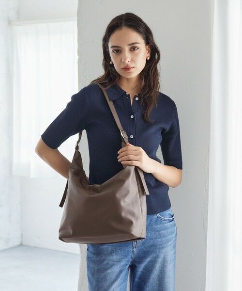 green label relaxing / グリーンレーベル リラクシング ショルダーバッグ | 【WEB限定】＜PARTE＞ダブルバックル 2WAYショルダーバッグ  はっ水 | 詳細23