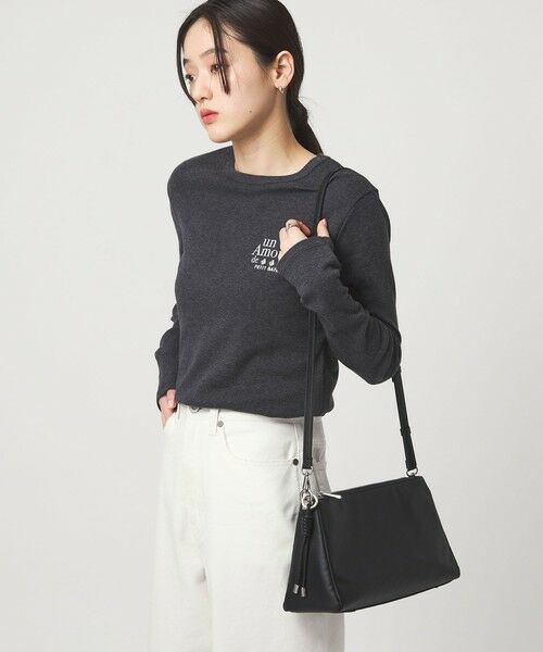 green label relaxing / グリーンレーベル リラクシング ショルダーバッグ | ＜PARTE＞2WAY スクエア ショルダーバッグ はっ水 | 詳細3