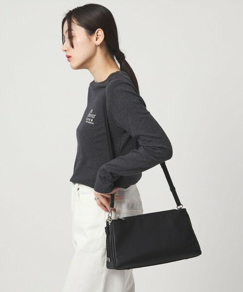 green label relaxing / グリーンレーベル リラクシング ショルダーバッグ | ＜PARTE＞2WAY スクエア ショルダーバッグ はっ水 | 詳細4